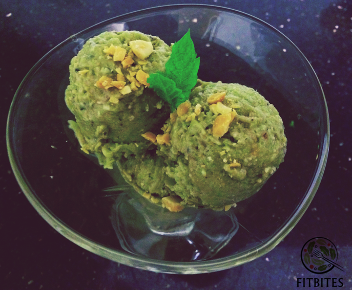 healthy ice cream avocado
